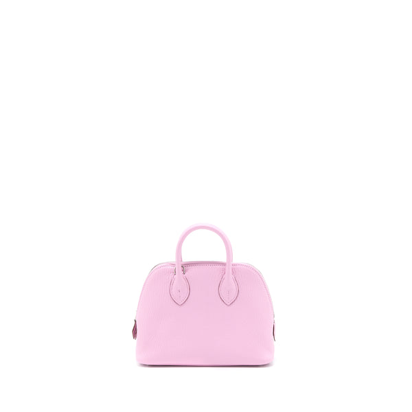 Hermes Mini Bolide Chèvre Mysore X9 Mauve Sylvestre SHW Stamp Z