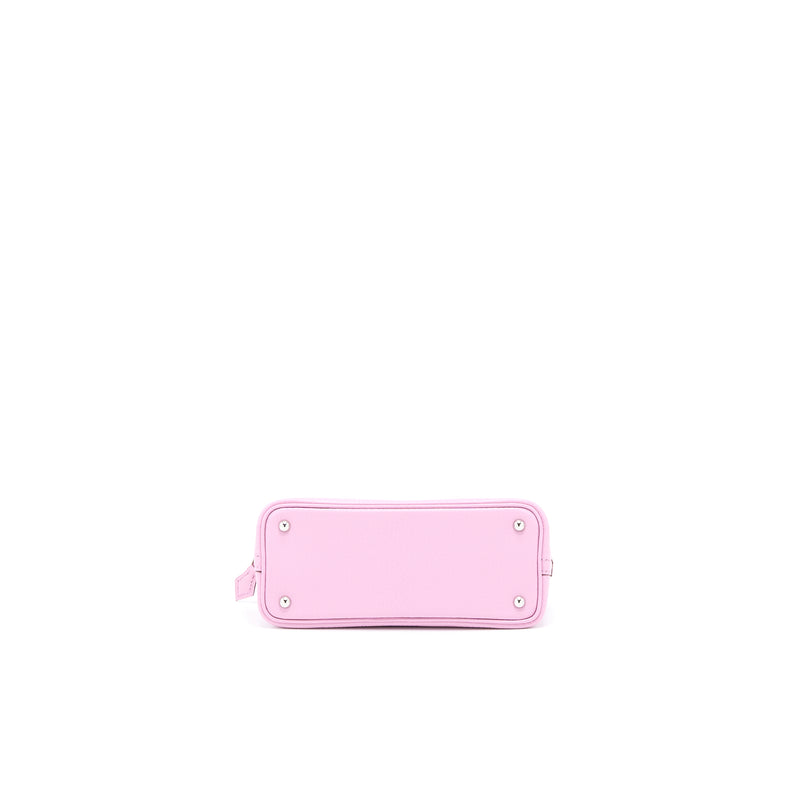 Hermes Mini Bolide Chèvre Mysore X9 Mauve Sylvestre SHW Stamp Z