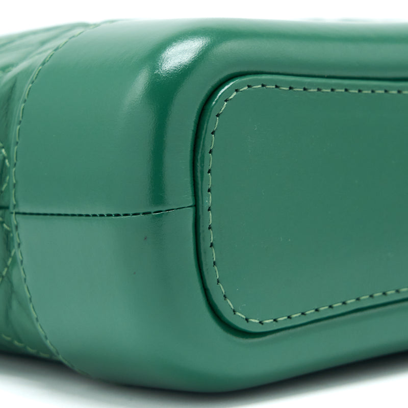 Chanel Small Gabrielle Hobo Bag Green Multicolour Hardware