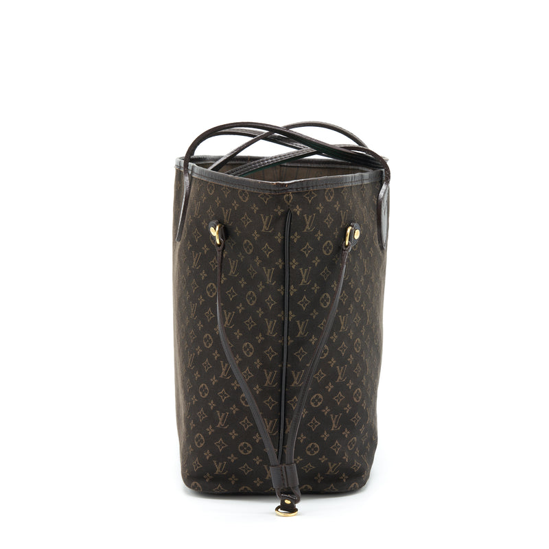 Louis Vuitton Neverfull MM Monogram Tote Bag - brown