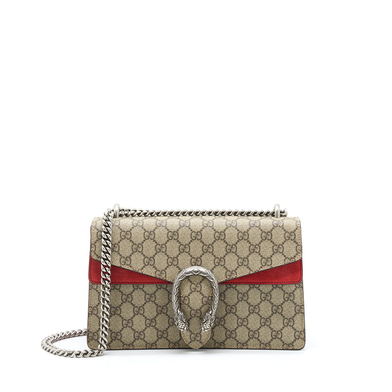 Gucci Dionysus Shoulder Bag GG Supreme Canvas SHW