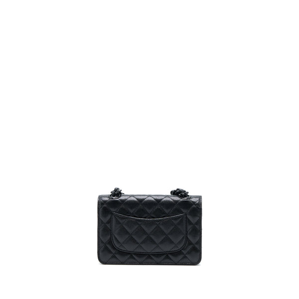 Chanel Quilted Wallet On Chain Caviar So Black