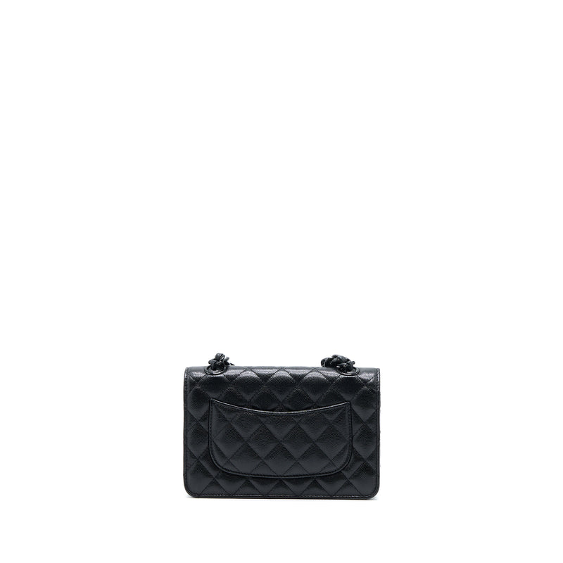 Chanel Quilted Wallet On Chain Caviar So Black