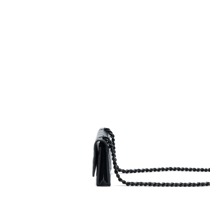 Chanel Quilted Wallet On Chain Caviar So Black