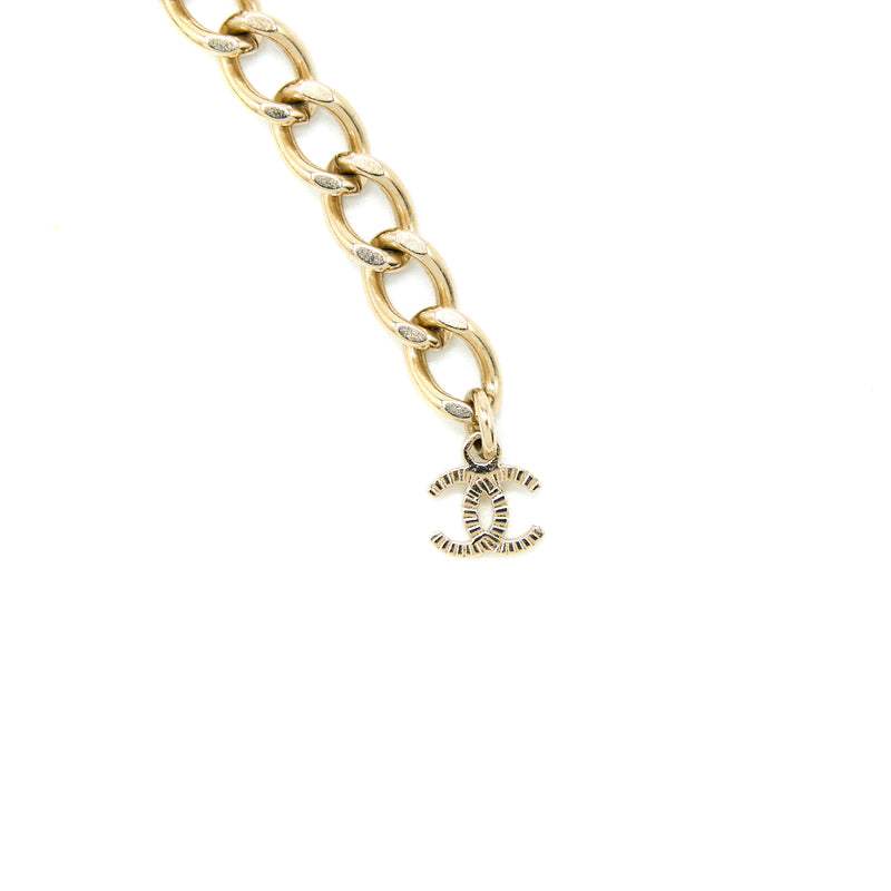 Chanel No.5 Perfume Bottle Choker/Necklace Crystal/Pearl LGHW