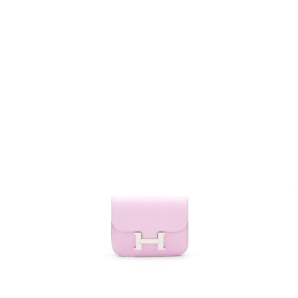 Hermes Constance Slim X9 Mauve Sylvestre SHW Stamp Z