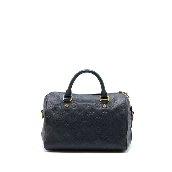 Louis Vuitton Speedy 25 Monogram Empreinte Black GHW