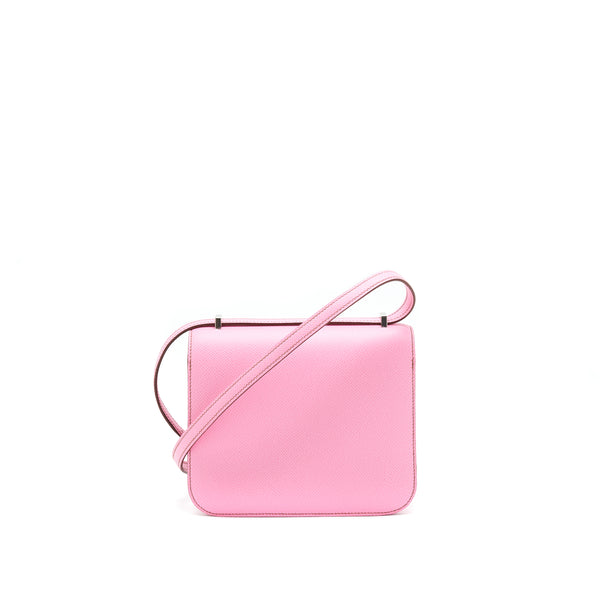 Hermes Mini Constance 5P Bubblegum Pink Epsom SHW Stamp Z