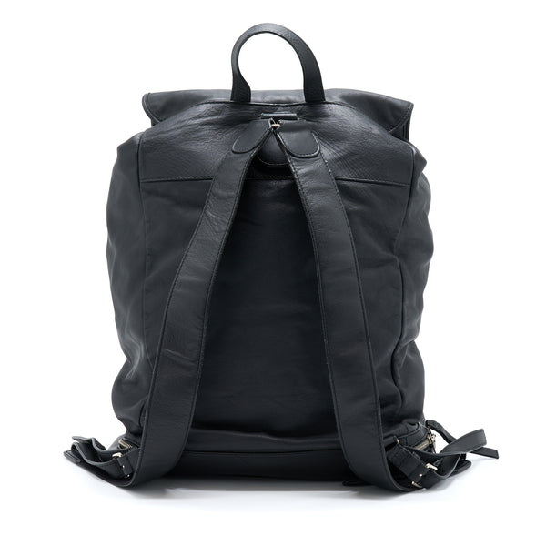 Balenciaga Backpack Calfskin Black SHW