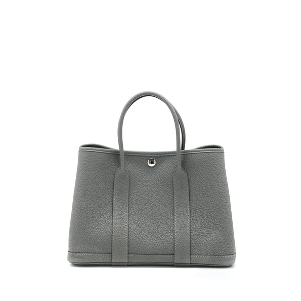 Hermes Garden Party 30 Negonda Gris Meyer SHW Stamp U