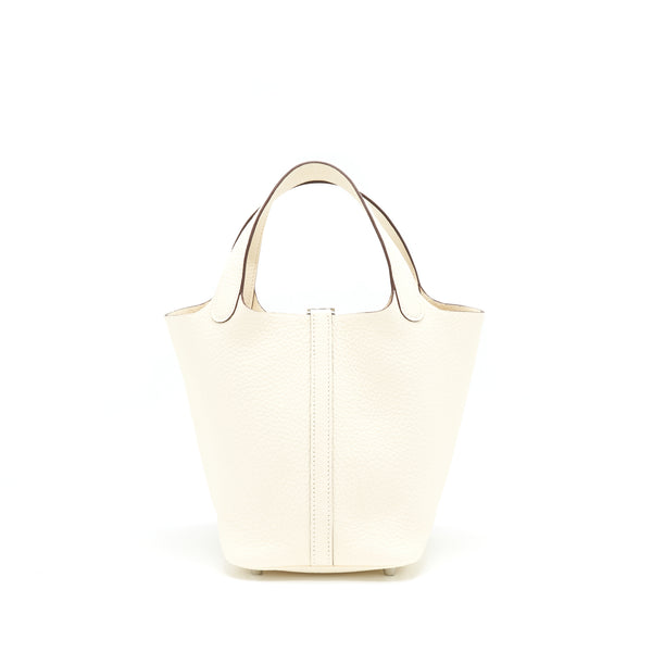 Hermes Picotin 18 Lock Bag Nata SHW Stamp Z