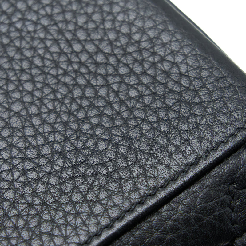 Hermes Kelly Ado Backpack Clemence Black SHW Stamp C