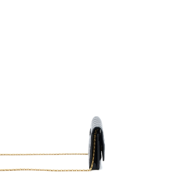 Chanel 2.55 Reissue Wallet On Chain Aged Calfskin Black GHW(Microchip)