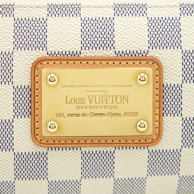 Louis Vuitton Eva Crossbody Bag Damier Azur GHW