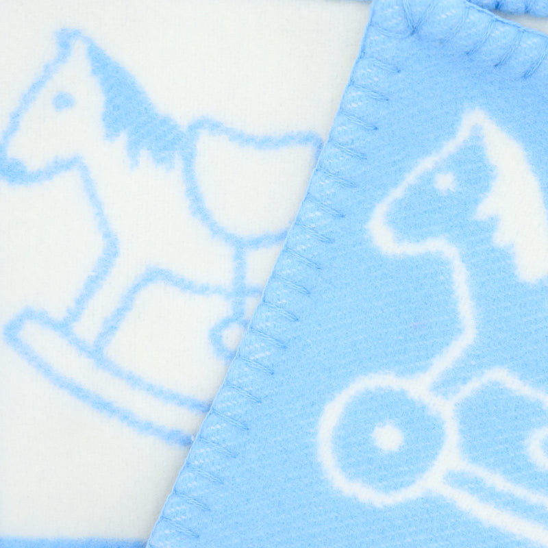 Hermes Baby Avalon Blanket Blue/Multicolour