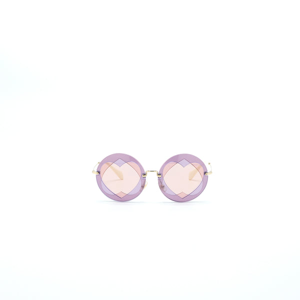 Miumiu Round Sunglasses Light Pink
