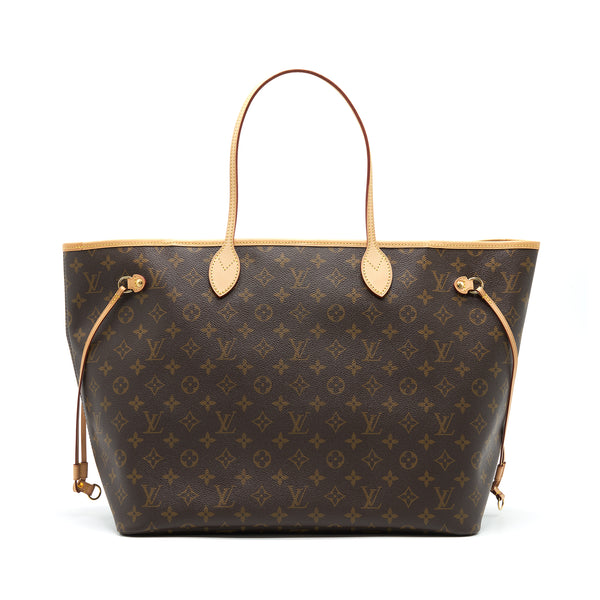 Louis Vuitton Never full GM Monogram Canvas (Without Inside Pouch)