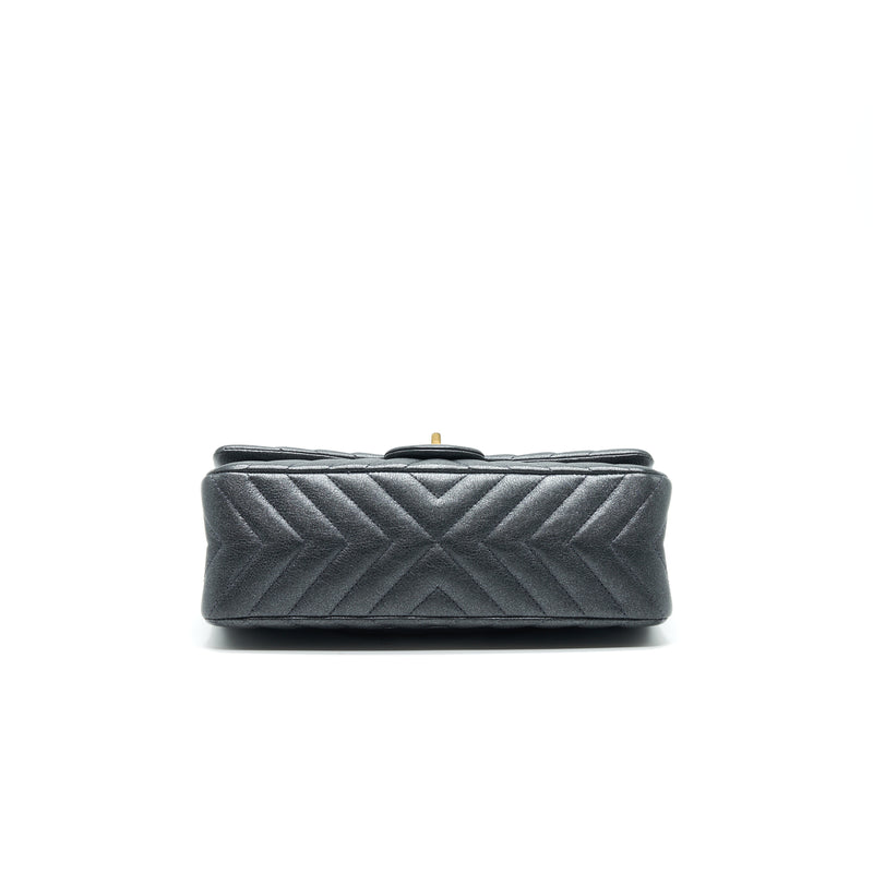 Chanel Chevron Small 2.55 226 Reissue Bag Charcoal GHW