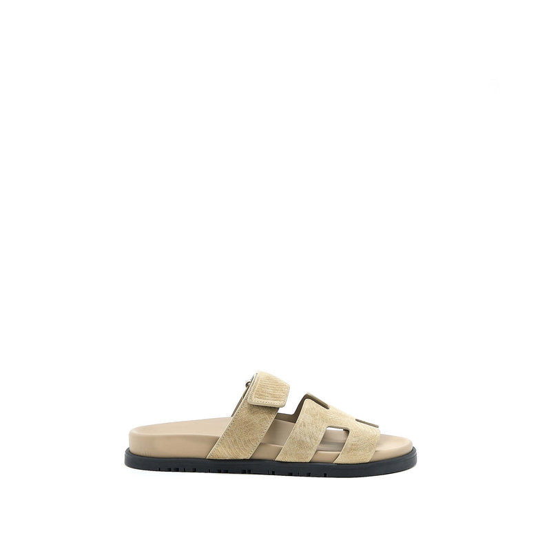 Hermes Size 37 Sandal Chypre Beige Sable