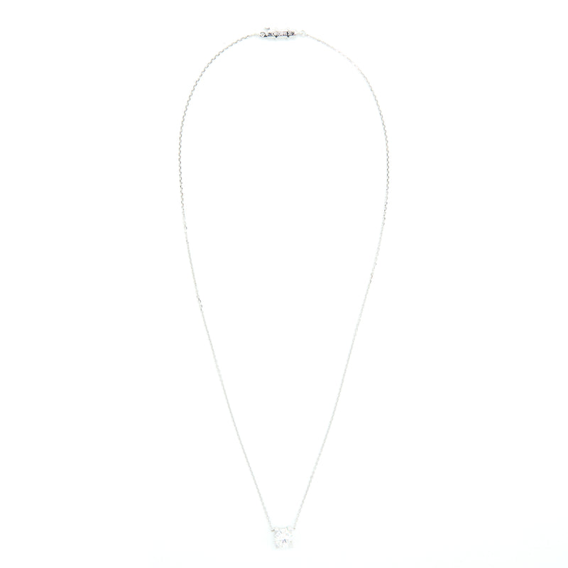 Cartier Diamond Necklace White Gold 1.15 Carat