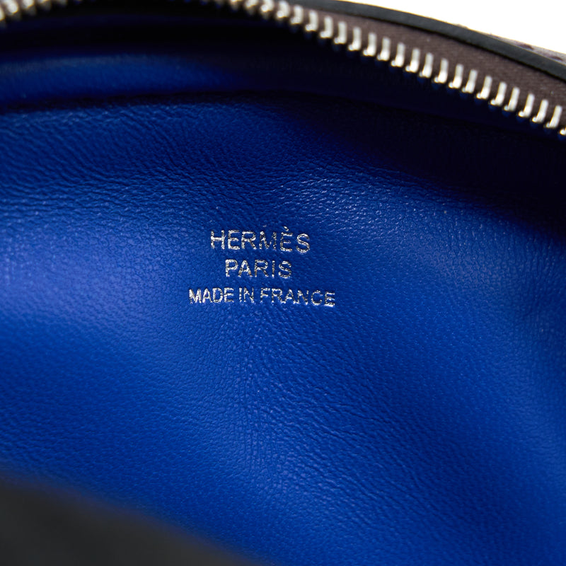 Hermes In the Loop Belt Bag Swift Rouge Sellier/Blue France SHW Stamp U