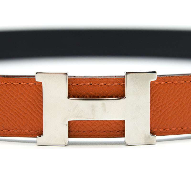 Hermes mini constance Belt size85 buckle and reversable leather strap 24mm