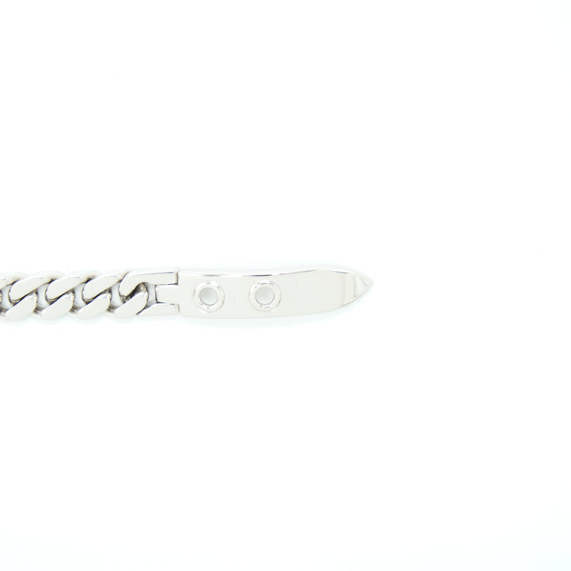 Hermes Size SH Boucle Sellier Bracelet, Very Small Model White Gold With Diamonds