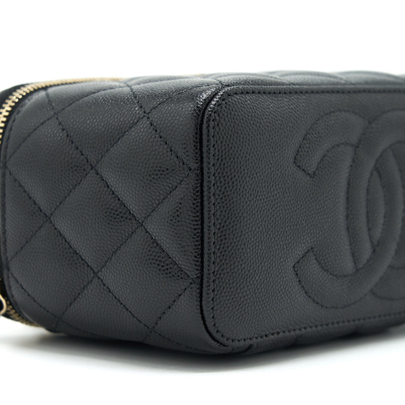 Chanel 22S Long Vanity With Chain Caviar Black LGHW