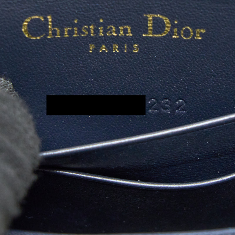Dior Saddle Belt Pouch Blue Oblique Jacquard Brushed GHW