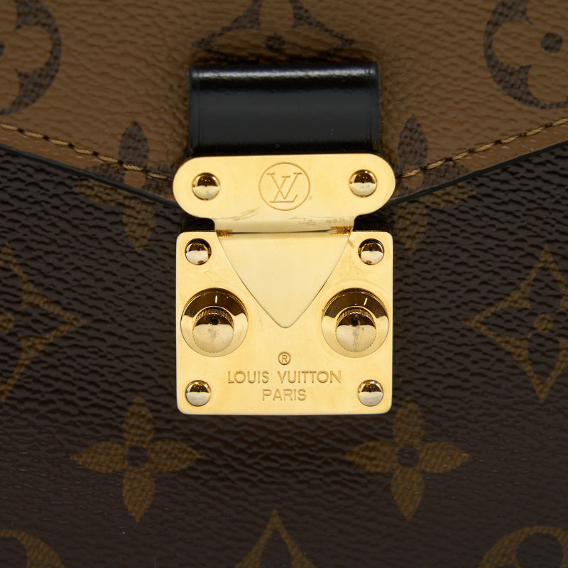 Louis Vuitton Pochette Metis Monogram Reverse Canvas GHW