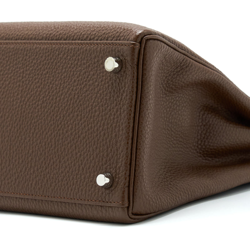 Hermes Kelly 35 Togo 4G Brulee SHW Stamp Square G