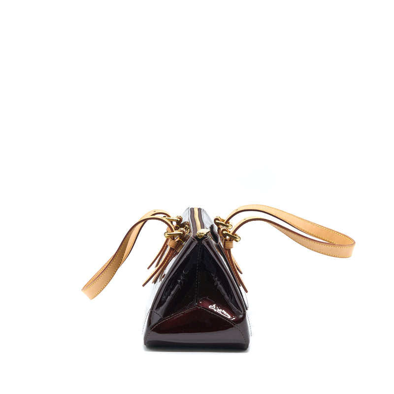 Authenticated Used Louis Vuitton LOUIS VUITTON Vernis Rosewood