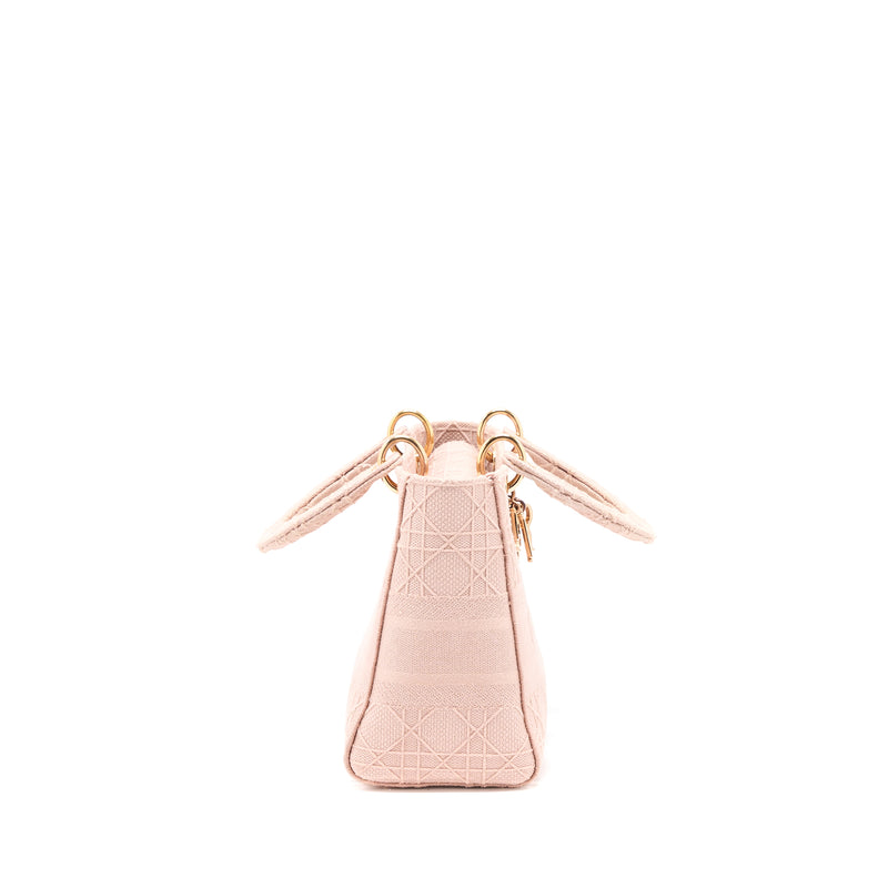 Lady Dior Handbag in Rose Poudre
