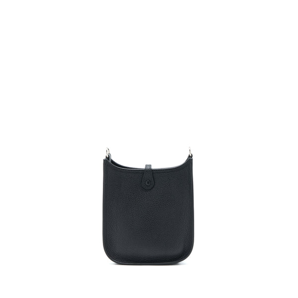 Hermes Mini Evelyne Clemence Black SHW Stamp Z
