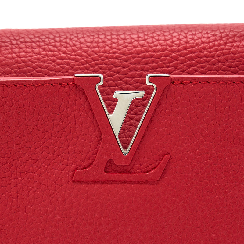 Louis Vuitton Capucines BB Taurillon Red GHW