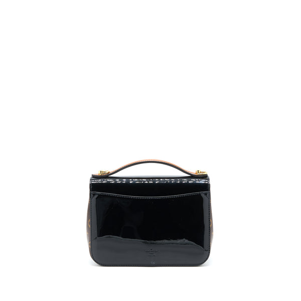 Louis Vuitton Cherrywood BB Patent/Monogram Canvas Black GHW
