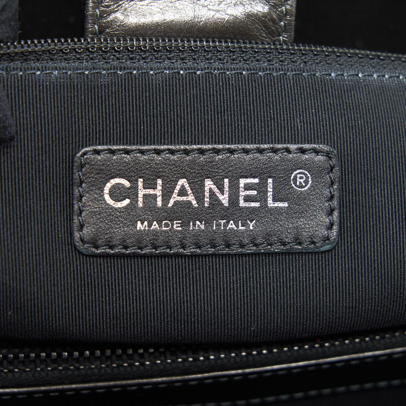 Chanel Quilted Tote Bag With Chain