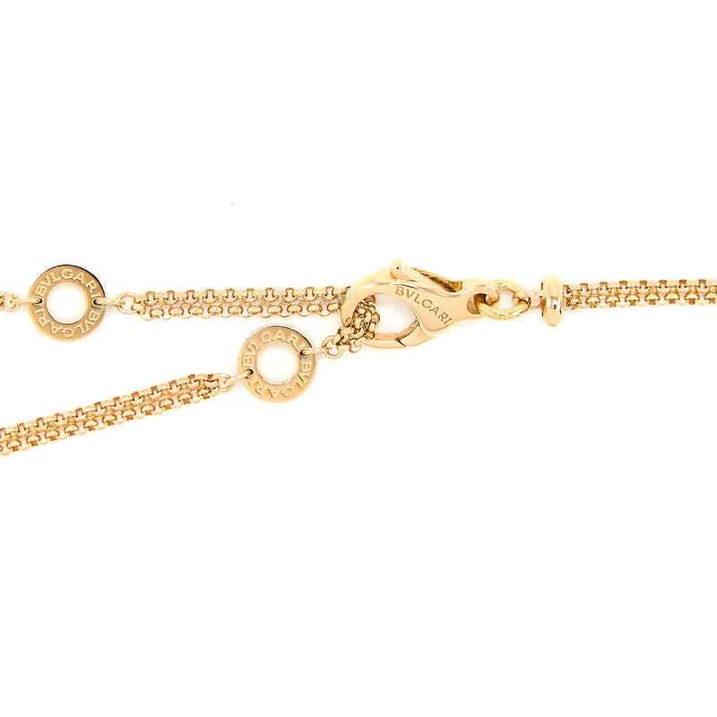 Bvlgari Gelati Pendant 18k Rose Gold With Mother Of Pearl