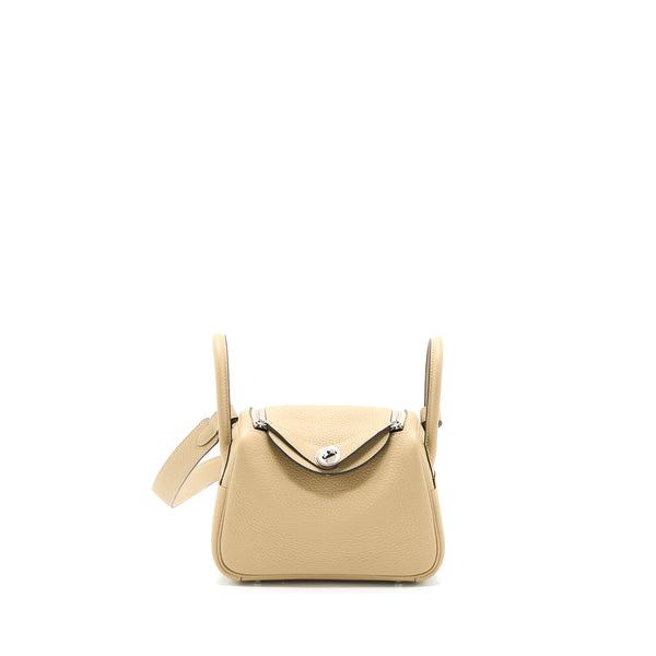 Hermes Mini Lindy Clemence Trench SHW Stamp U