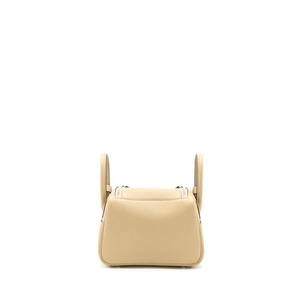Hermes Mini Lindy Clemence Trench SHW Stamp U