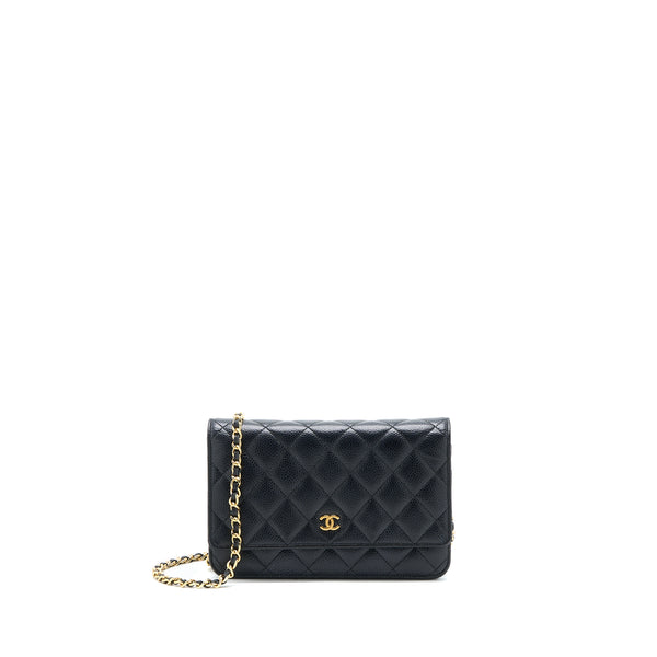 Chanel Classic Wallet On Chain Caviar Black GHW