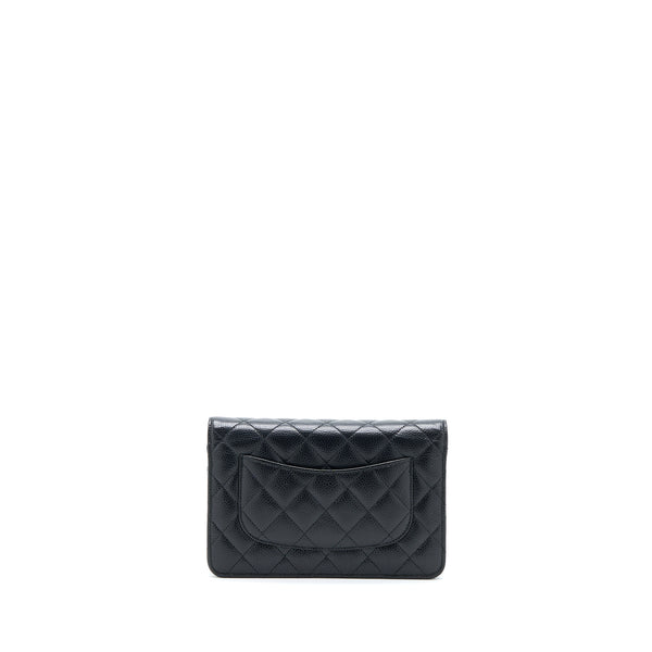 Chanel Classic Wallet On Chain Caviar Black GHW