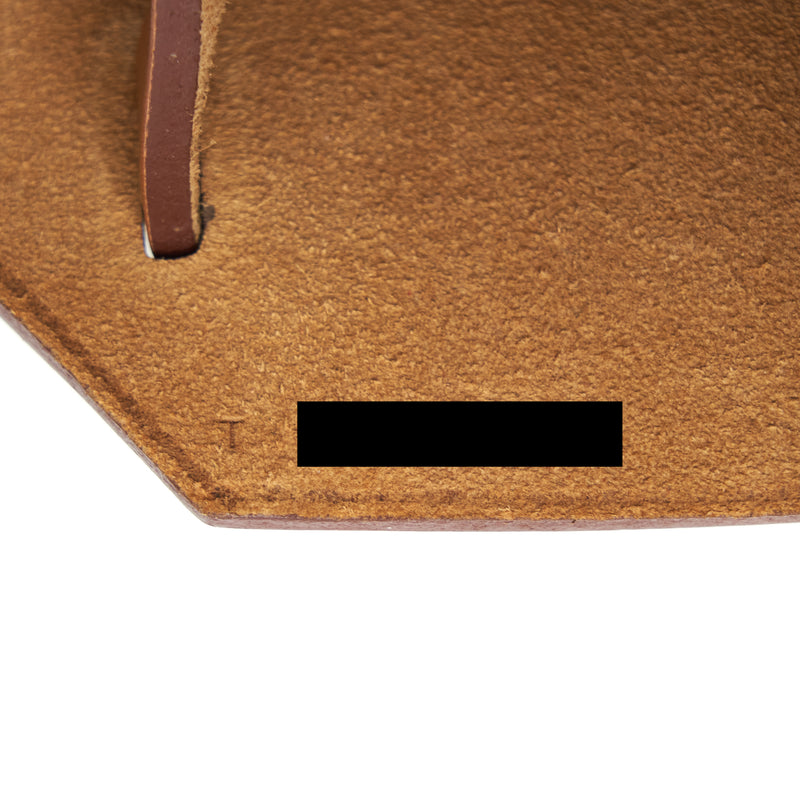 Hermes Herbag 31 Plum Red SHW Stamp T