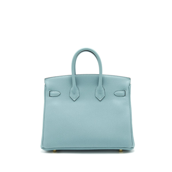 Hermes Birkin25 Togo 7G Ciel GHW Stamp Y