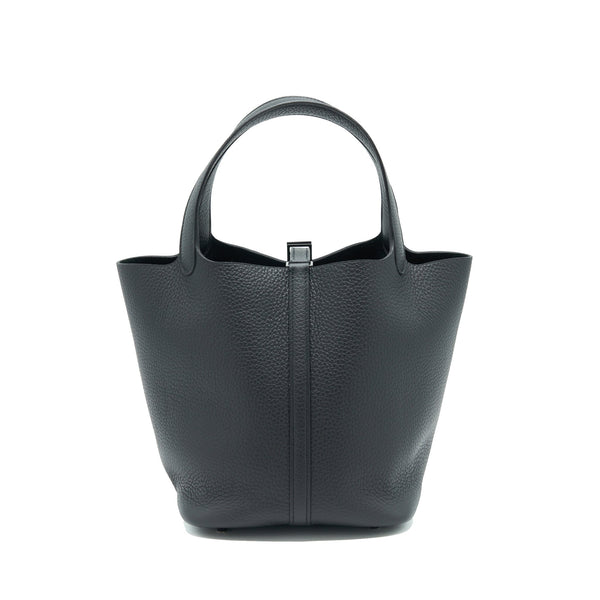 Hermes picotin 22 Lock Bag So Black stamp Z