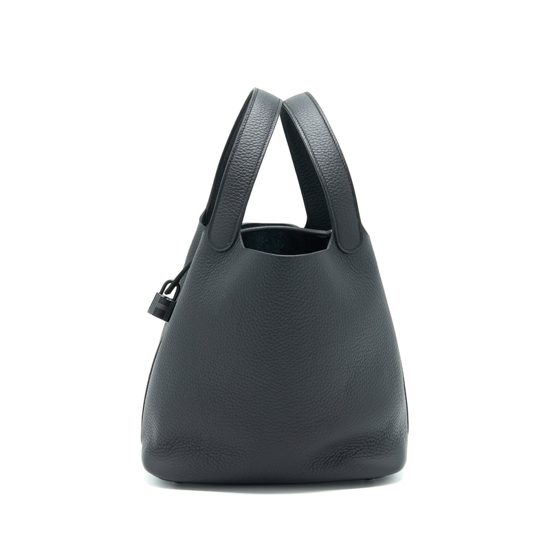 Hermes Picotin 22 Lock Bag So Black Stamp Z