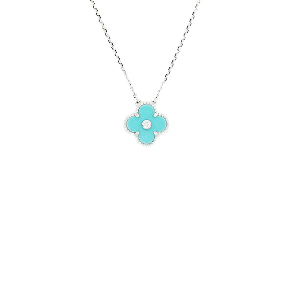 Van Cleef & Arpels 2022 Holiday Christmas Limited Vintage Alhambra Pendant
