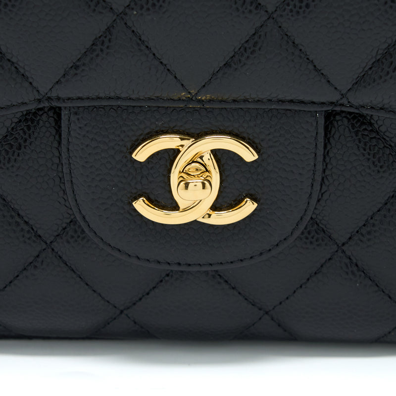 Chanel Jumbo Classic Double Flap Bag Caviar Black GHW
