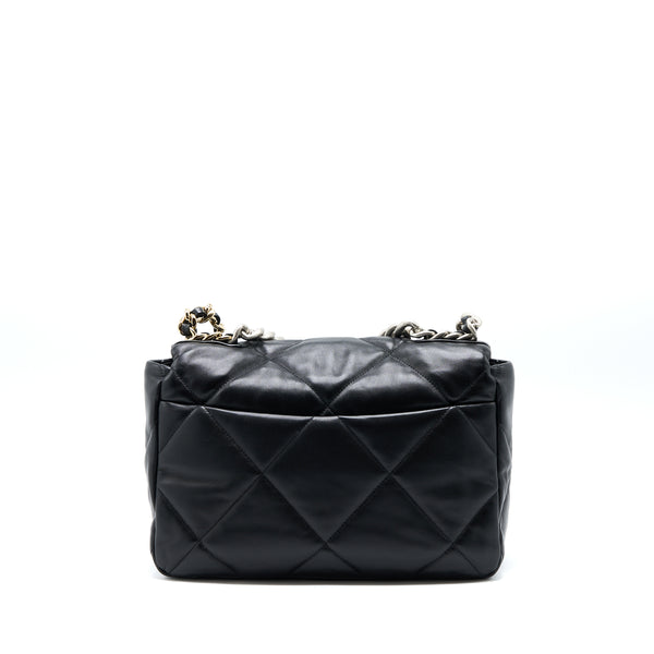 Chanel Medium 19 Bag Goatskin Black Multicolour Hardware (Microchip)