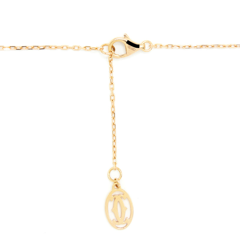 Cartier D'Amour Heart Necklace 18K K18 Pink Gold Diamond Women's | Chairish